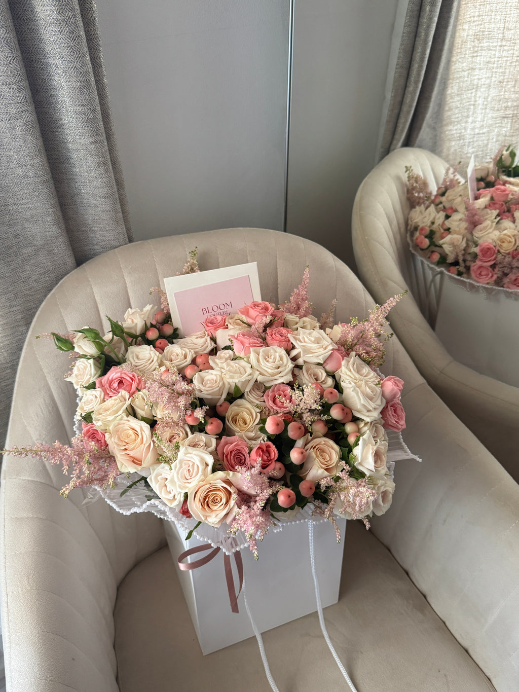 Pink Dream Bouquet - 60 Stems