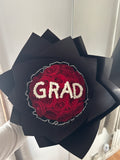 Grad Bouquet - 20 Stems & Gyps